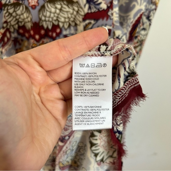 Urban Outfitters Silence + Noise Paisley Mini Dress - Picture 9 of 10